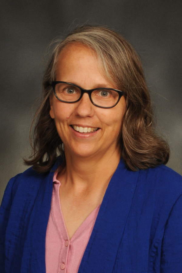 Lori Hazlehurst, Ph.D., head and shoulders portrait.